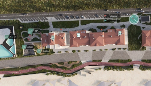 Апартаменты 1-комн. 42.6 кв.м