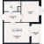 Квартира 1-комн. 38 кв. м