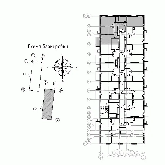 Квартира 3-комн. 88.76 кв. м