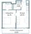 Апартаменты 2-комн. 54.36 кв. м