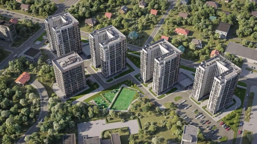 Квартира 1-комн. 36.4 кв.м