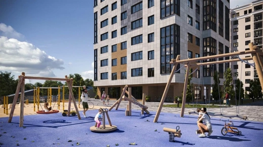 Квартира 1-комн. 45.3 кв. м