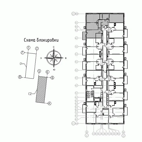 Квартира 3-комн. 88.76 кв. м