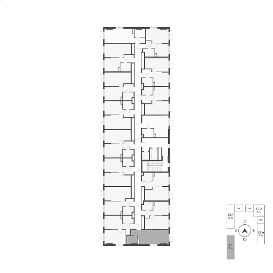Квартира Студия 29 кв. м