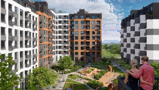 Квартира 1-комн. 40.94 кв.м