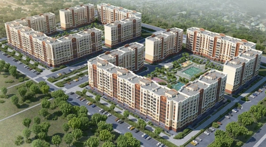 Квартира 2-комн. 61.63 кв. м