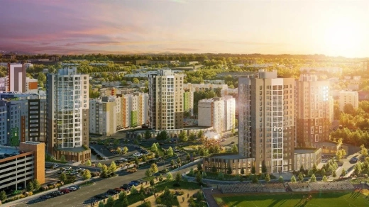Квартира 2-комн. 65.51 кв. м