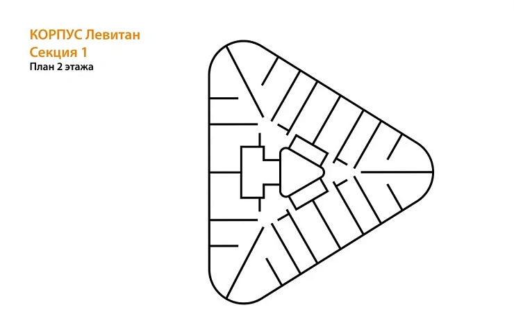 Апартаменты 1-комн. 27.32 кв. м