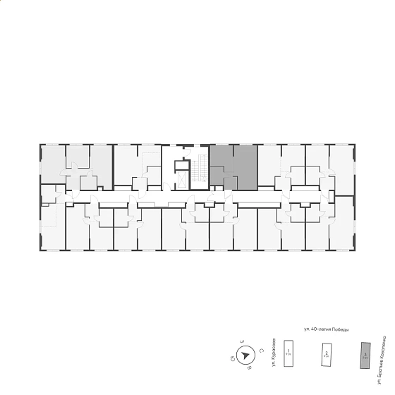 Квартира 1-комн. 37.1 кв. м