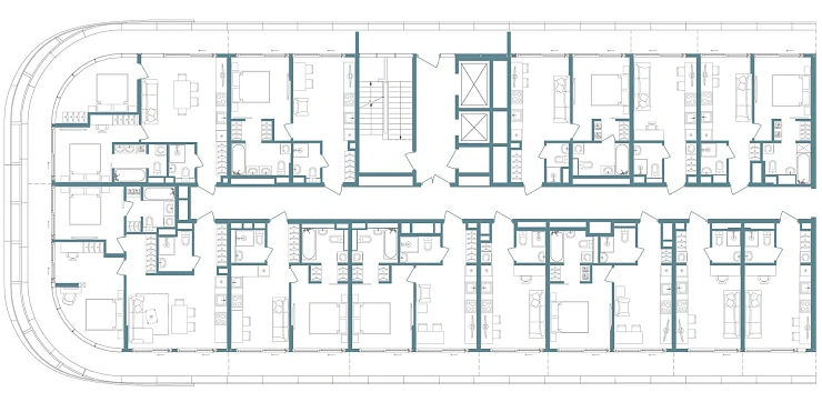 Объект недвижимости 87.83 кв. м