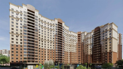 Квартира 1-комн. 43.7 кв. м