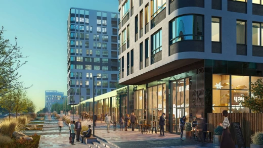 Квартира 1-комн. 55.41 кв.м