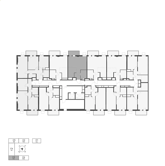 Квартира 1-комн. 36.39 кв. м