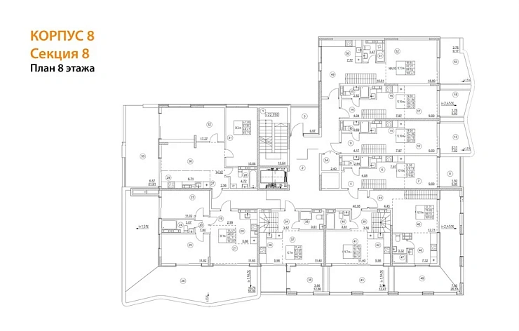 Квартира 1-комн. 69.33 кв. м
