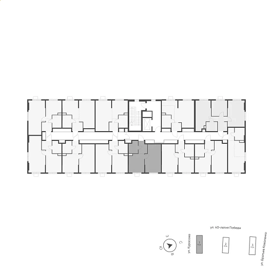 Квартира 1-комн. 36.4 кв. м