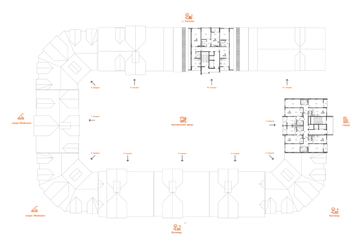 Квартира 2-комн. 62.86 кв. м