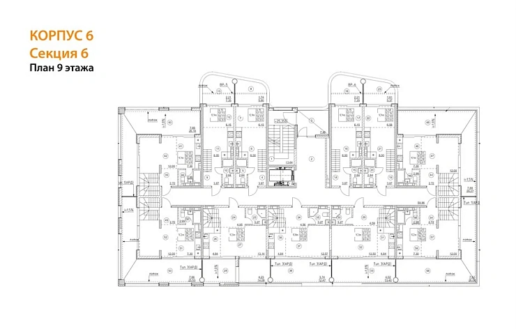Квартира 1-комн. 62.64 кв. м