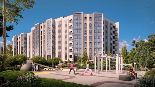 Квартира 1-комн. 47.7 кв. м