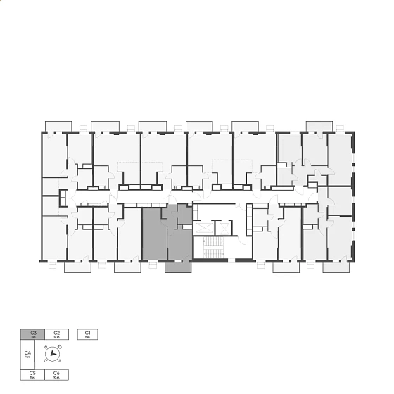 Квартира 1-комн. 40.21 кв. м
