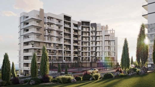 Апартаменты 1-комн. 44.4 кв. м