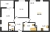 Квартира 2-комн. 64 кв. м