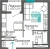 Квартира 1-комн. 31.08 кв.м