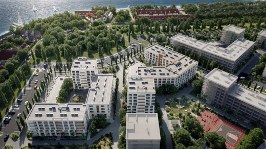 Апартаменты 1-комн. 50.5 кв. м