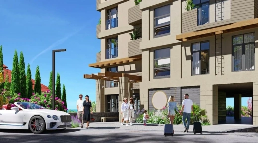 Апартаменты 1-комн. 46.54 кв. м