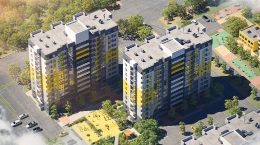 Квартира 1-комн. 39.6 кв. м