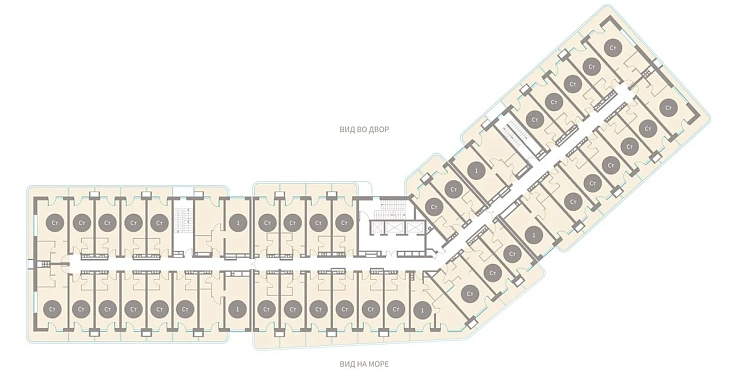 Квартира Студия 28.64 кв. м