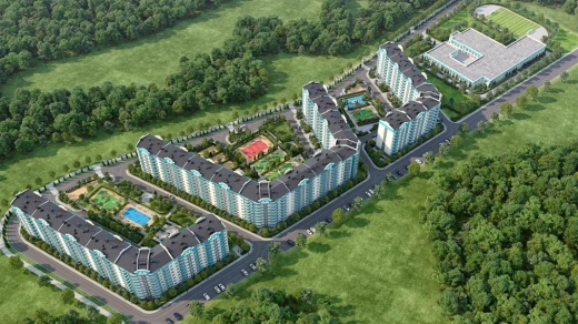 Квартира 1-комн. 43.4 кв. м