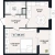 Квартира 1-комн. 38 кв. м