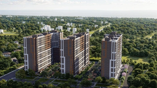 Квартира 1-комн. 45.67 кв. м