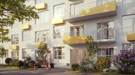 Квартира 1-комн. 33.3 кв. м