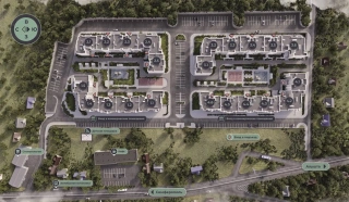 Квартира 1-комн. 40.7 кв. м