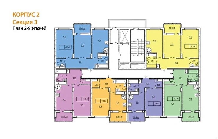 Квартира 1-комн. 35.28 кв. м